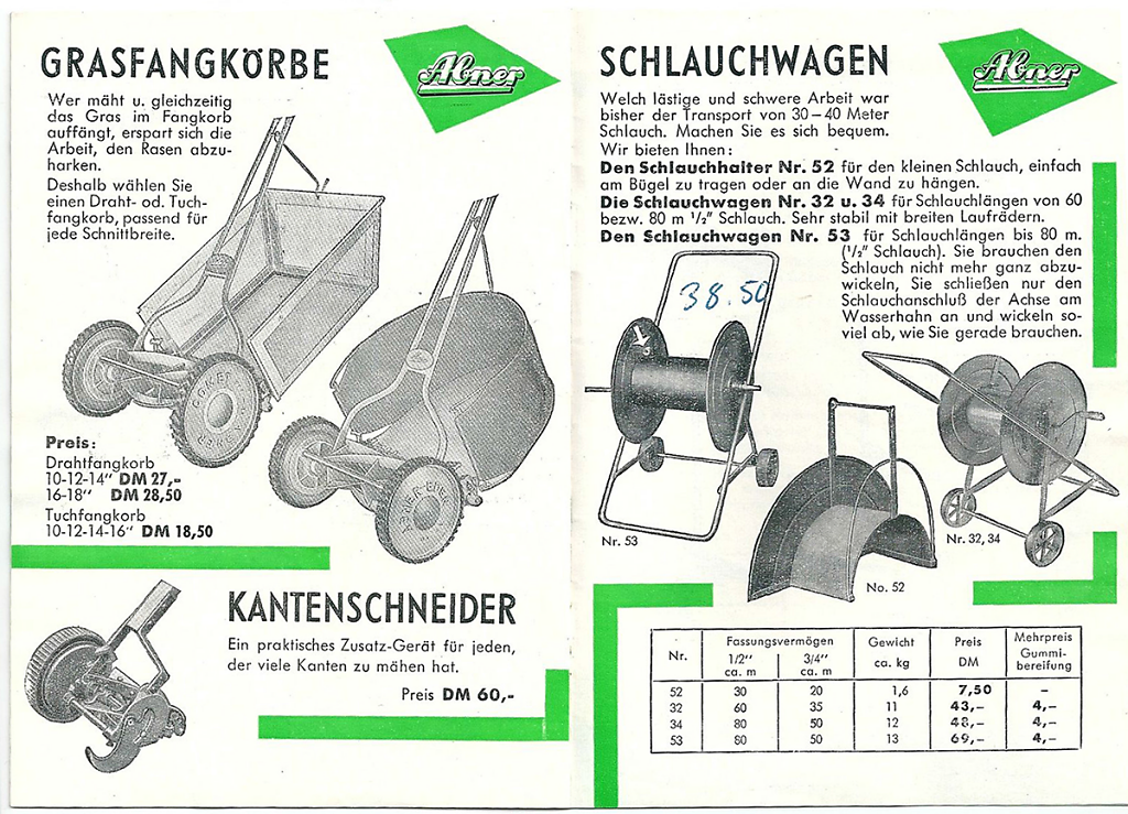 ABNER Katalog 1959
